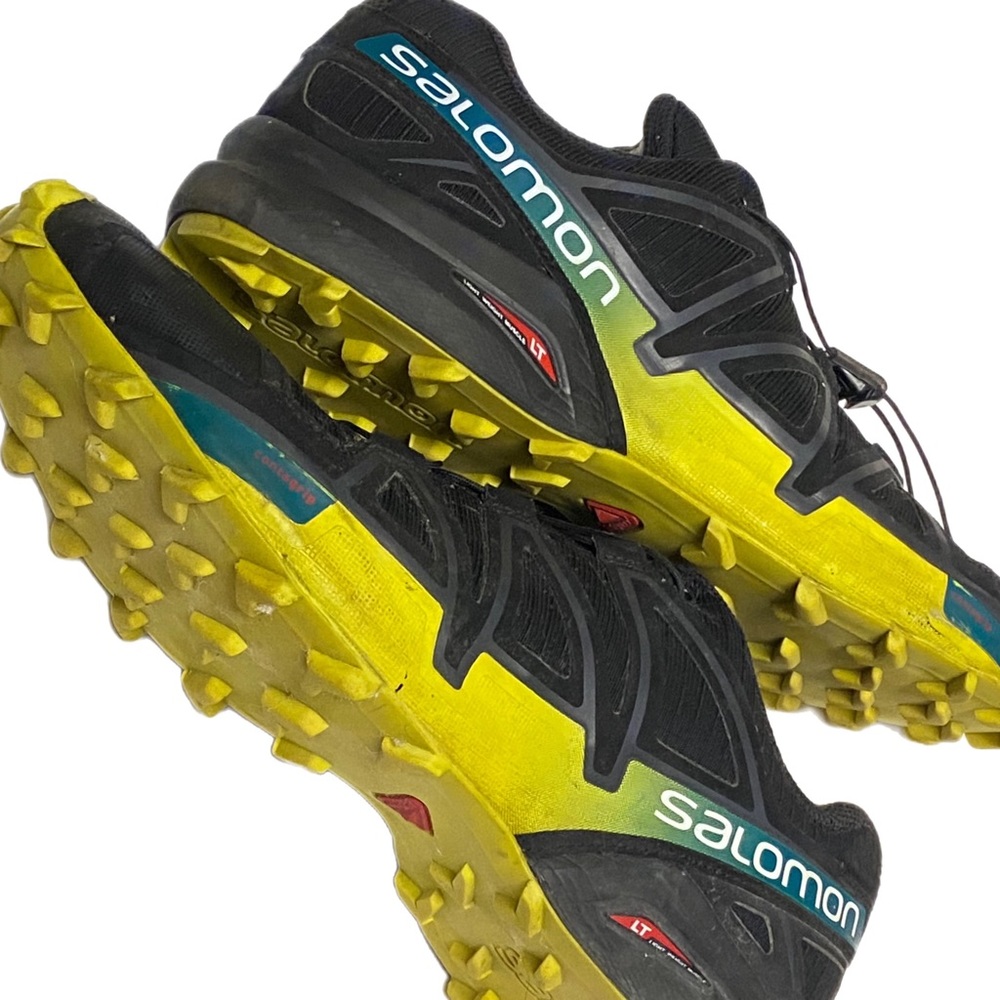 Salomon Men's Speedcross 4 Trail Running Shoes Black/Everglade Trail Hiking
